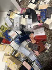 50 Mixed Brands Collectible Commercial Perfume Miniatures Mixed Boxed Lot picture