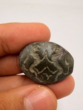 2000 Years Old Ancient Roman Jasper  Stone Rare Carved Amulet picture