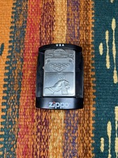 Pewter Billiards Pool Table Zippo Lighter, Unused w/ Box NEW picture