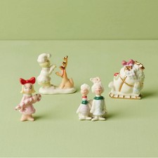 Lenox China WHOVILLE ACCESSORY  4pc Figurine Set N/O picture