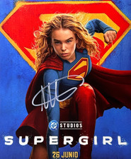 Milly Alcock Signed SUPERGIRL 8x10
