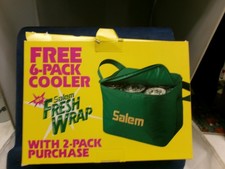 1980S SALEM NOS 6 PACK COOLER- CIGARETTES picture