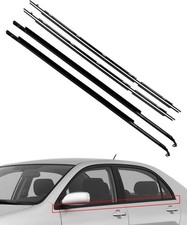 4 Pcs Window Molding Trim Seal Belt Fit for Toyota Corolla 1995-2002 Replace 757 picture