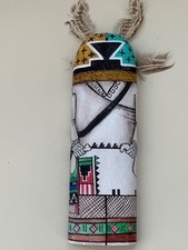 WILMER KAYE HOPI AHOLA WISE CHIEF KACHINA DOLL 2018 picture