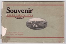 Antique Souvenir Worth County Iowa Illustrated Booklet c1908-1912 Ads Photos picture
