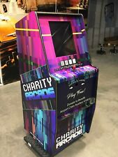 1981 Reunion NAMCO Licensed Ms. Pacman/Galaga Arcade Machine Game Charity Arcade picture