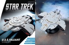 Eaglemoss Star Trek Online USS VALIANT NCC-6089 Defiant Concept  🔥VERY RARE🔥 picture