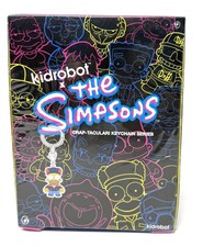 Kidrobot x The Simpsons Crap-Tacular Keychain Series - Sealed Case of 24 NEW picture