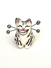 Vintage Amy Lacombe Big Smiles Miniature Kitty Cat Lips Big Grin Estate picture