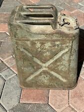 Vintage World War 2 Jerry  Can SAMCO ICC 5 L 5-20-45 MCC picture