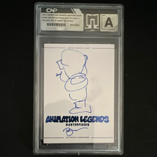 Hollywood 2025 Animation Legends Bobby Moynihan 1/1 Sketch Auto picture