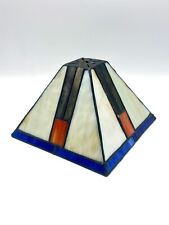 Tiffany Mission Style Stained Leaded Slag Glass 4