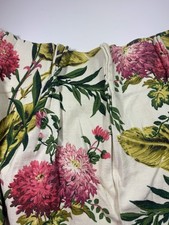 Vintage 1930s - 50s  Barkcloth  Three 26” x 86” Curtains/Panels – Near MINT picture