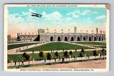 Philadelphia PA-Pennsylvania, Intl Expo Concrete Stadium, Vintage Postcard picture