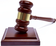 Wooden Gavel and Block Set, Handmade Judge Gavel Set for Lawyers picture