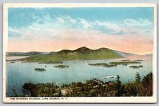 The Hundred Islands Lake George New York Postcard PC118 picture