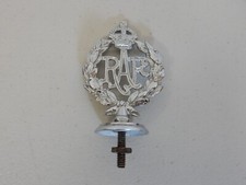 Vintage Chrome Desmo RAF Royal Air Force Car Mascot Hood Ornament picture