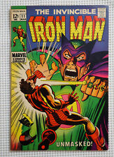 MID/HIGH GRADE 1969 Invincible Iron Man 11 by Marvel Comics:Silver Age 12¢ cover picture