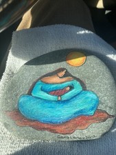 Original Stone. Painting by Gloria Larsen. picture