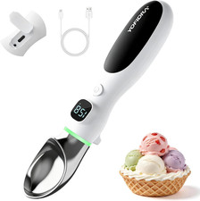 Heated Ice Cream Scoop 4000 mAh, Ergonomic Design with Physical On/Off Switch picture