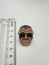 Stan Lee Enamel Metal Pin Marvel Comic Book Theme Sideshow Collectibles picture