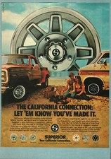 1979 Superior Off Road Rigging Dakota Wheel, Kool Super Lights Vintage Print Ads picture