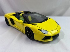 1/18 SCALE MODEL AUTOART Lamborghini Aventador  Yellow *NO BOX picture