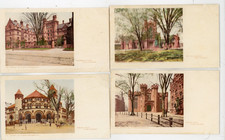 six 1901  Yale University New Haven CT postcards, P.M.C., private mailing cards picture