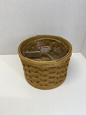 Longaberger 2004 Mother's Day Essentials Basket and two piece Protector picture