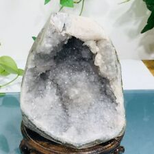 1539g Natural Amethyst Geode Mineral Specimen Crystal Quartz Energy Decoration picture
