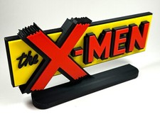 Vintage X-Men 3D Printed Freestanding Logo picture