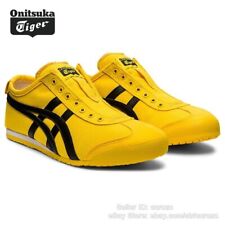Stylish Yellow/Black Onitsuka Tiger MEXICO 66 SLIP-ON Sneaker Unisex Sports Shoe picture