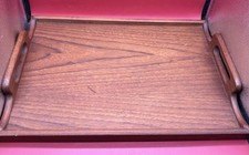 Vintage Kalmar Teak Wood Charcuterie Serving Tray picture