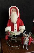 Handmade Santa On A Spring picture