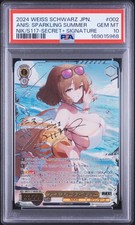 WEISS SCHWARZ JAPANESE GODDESS OF VICTORY: NIKKE ANIS: SPARKLING SUMMER PSA 10 picture