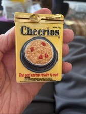 Vintage Franklin Mint Porcelain Hinged Trinket Box - General Mills Cheerios picture