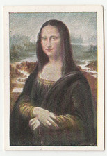 Mona Lisa / Leonardo da Vinci card, JOSETTI Berlin 1927 picture