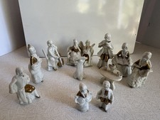 Rare Antique German Porcelain Orchestra 11-Piece Set.Incised Marks Flawless) picture