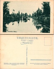VTG Postcard - Xochimilco, Picturesque surroundings of M?xico City picture