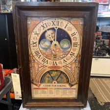1979 Nestle 50th Anniversary A Time for Baking Clock Toll House Cookies Works picture