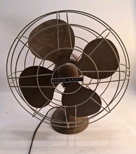 Vintage Robbins & Myers Oscillating Fan 3 Speed Works Noisy May Need Bearings picture