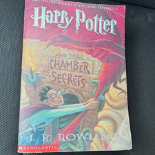 Scholastic Harry Potter Chamber of Secrets Paperback Book by J.K. Rowling picture