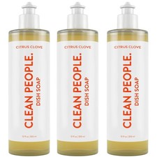 THE CLEAN PEOPLE Liquid Dish Soap - Clean, Simple Ingredients - Extra Scrubbing picture