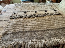 Anthropologie x All Roads BOHO Textured Bloomfield Throw Blanket Size 46