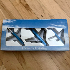 Vintage Schabak diecast metal airplane models KLM Boxed set of 3 picture