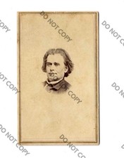 c1860 Samuel Fenton Cary Abolitionist Prohibitionist Author Temperance CDV Photo picture