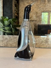 Vintage 1960s Penguin Liquor Decanter Music Box How Dry I Am Japan MCM Barware picture