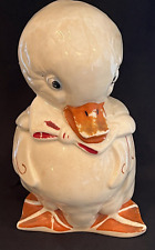 Vintage HULL USA Ivory Duck Cookie Jar  11.5” picture