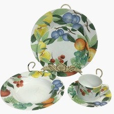 Studio Nova Retired 1999-2004 'Orchard Jewels' 5-Piece Place Setting-Exceptional picture