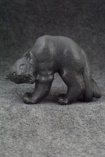 Mountain Lion Zuni Fetish Carving - Travis Lasiloo picture